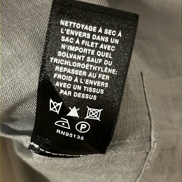 LAFAYETTE 148 New York Andra Semi Sheer Oversized Button Down Shirt- Size S - Picture 9 of 14